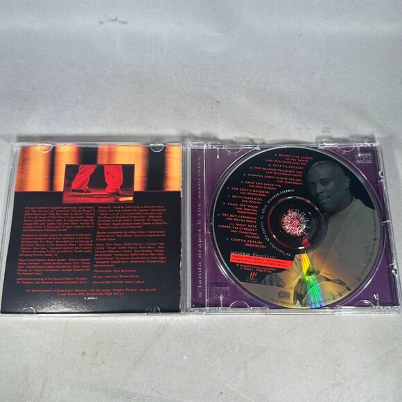 Olanda Draper & The Associates Gotta Feelin 1995 Gospel CD Warner Alliance - Picture 3 of 3